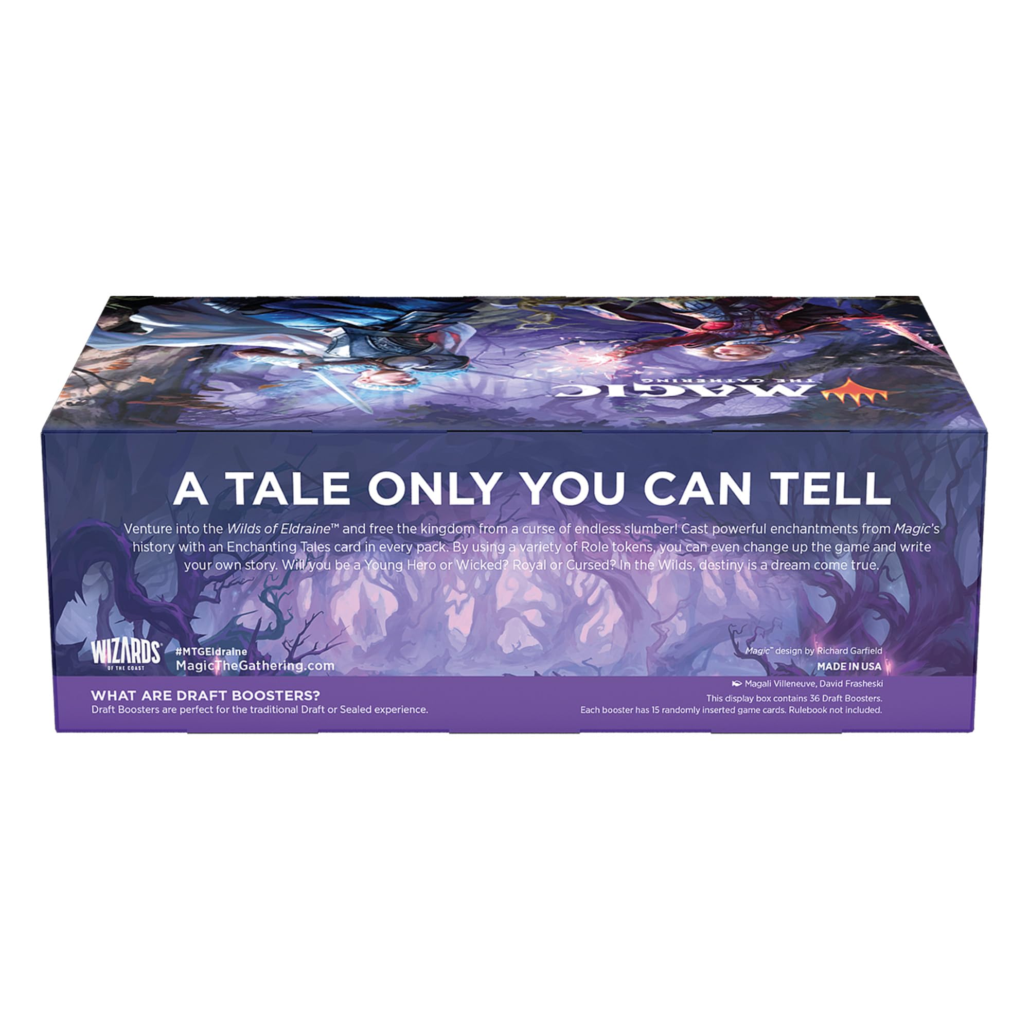 MTG エルドレインの森 ドラフトブースター 英語版　新品未開封　19パック Amazon.co.jp: マジック・ザ・ギャザリング エルドレインの森 ドラフト